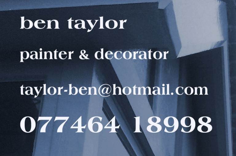 Painter & decorator available. Friendly reliable service. Free quotes given.   