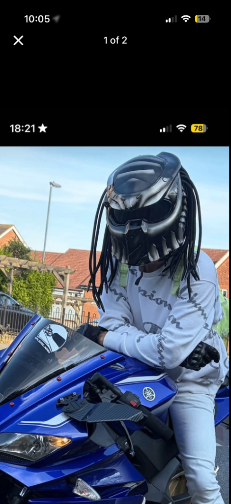 Predator helmet 
