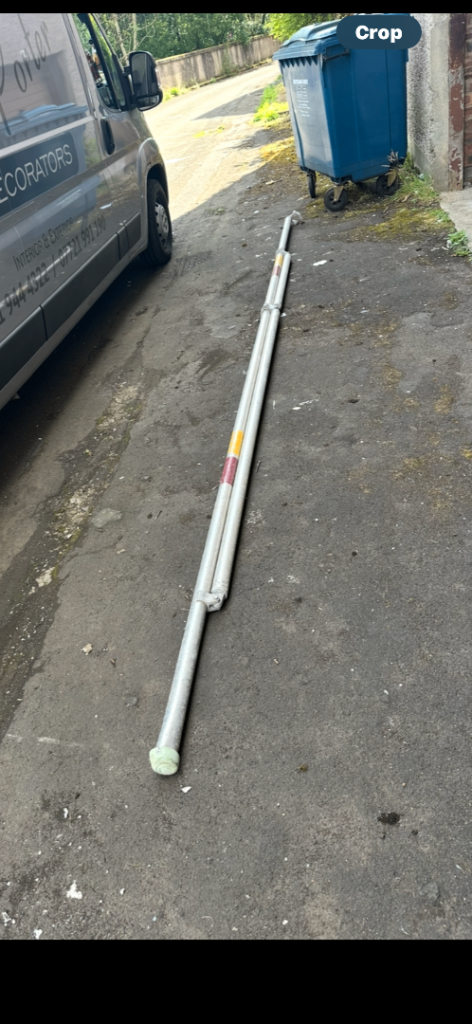 Scaffold outriggers x2 alloy