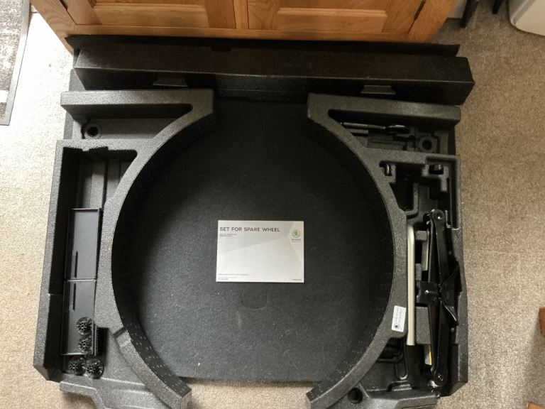 Spare wheel surround