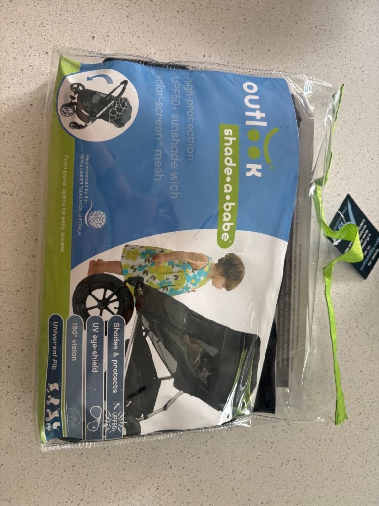 Free Outlook Shade a Babe pram screen 