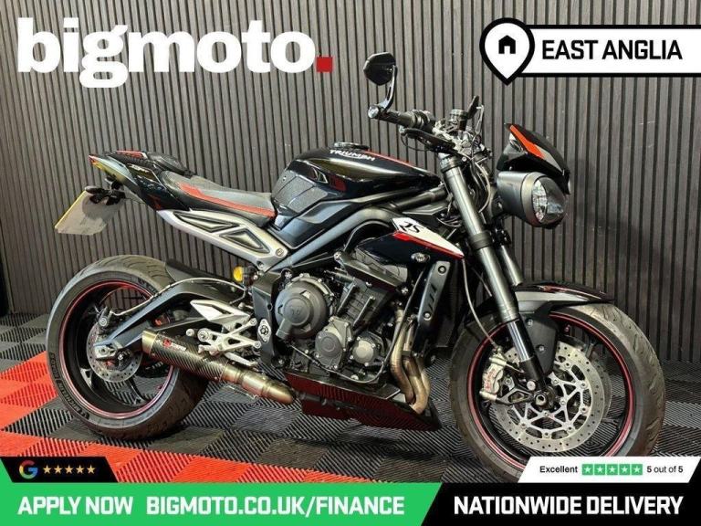 2017 67 TRIUMPH STREET TRIPLE 765 RS FINANCE SPECIALISTS APPLY NOW