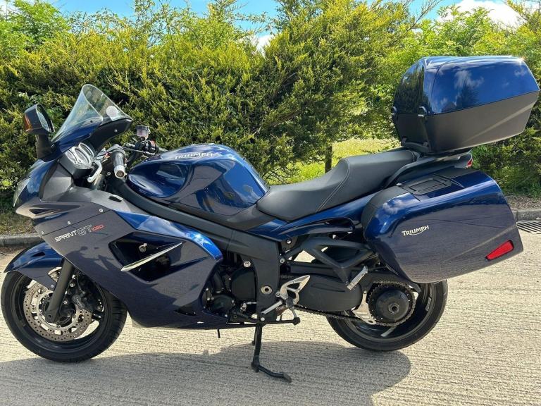 2010 10 TRIUMPH SPRINT GT 1050 17k MILES GT1050 FULL LUGGAGE CLEAN TOURER