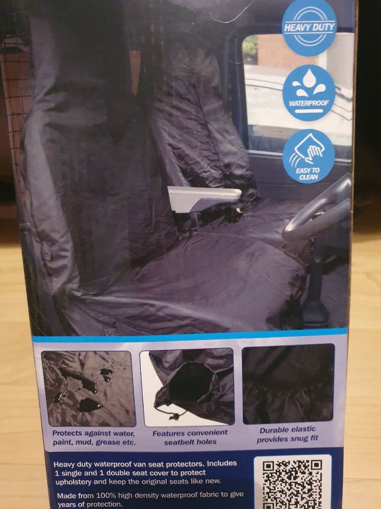 Vanwise twin seat cover