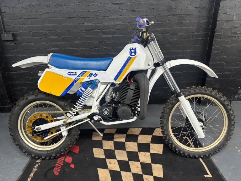  HUSQVARNA CR500 2 STOKE 1983 SCRMBLER RESTORED 
