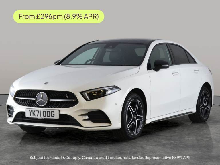 2021 Mercedes-Benz A-Class 1.3 A250e 15.6kWh AMG Line Edition (Premium Plus) Saloon 4dr Petrol Pl...