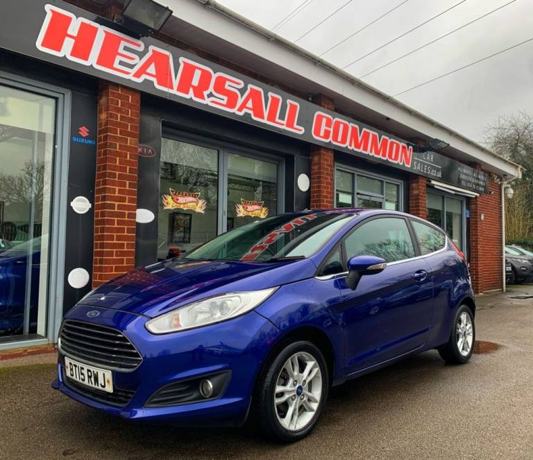 2015 15 FORD FIESTA 1.2 ZETEC 3D 81 BHP  12M MOTS/HISTORY2 KEYS