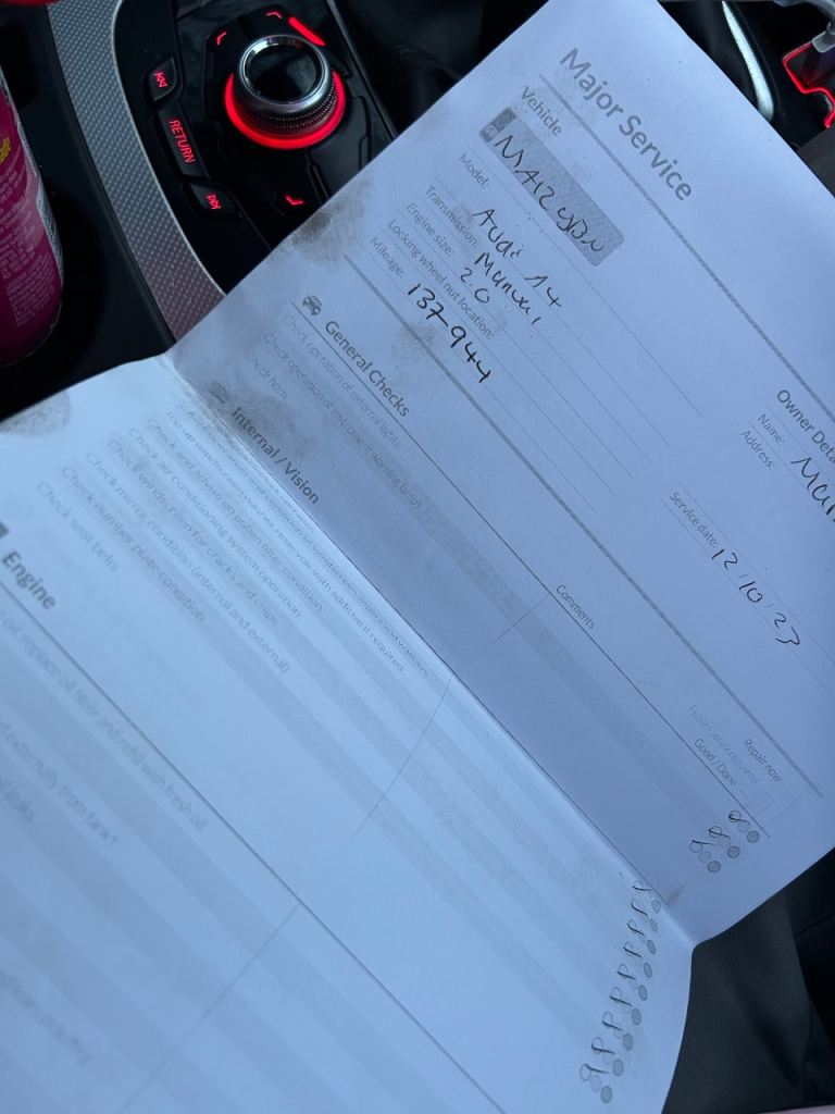 Audi, A4, Saloon, 2012, Manual, 1968 (cc), 4 doors