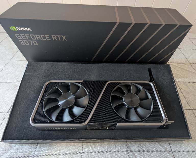 NVIDIA GeForce RTX 3070 Graphics Card – As Good As New, Boxed