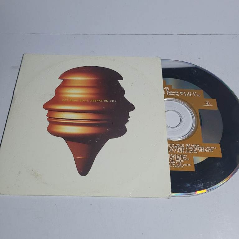 Pet Shop Boys: Liberation CD1 Single, 1994 Cardboard Sleeve vg condition aa19