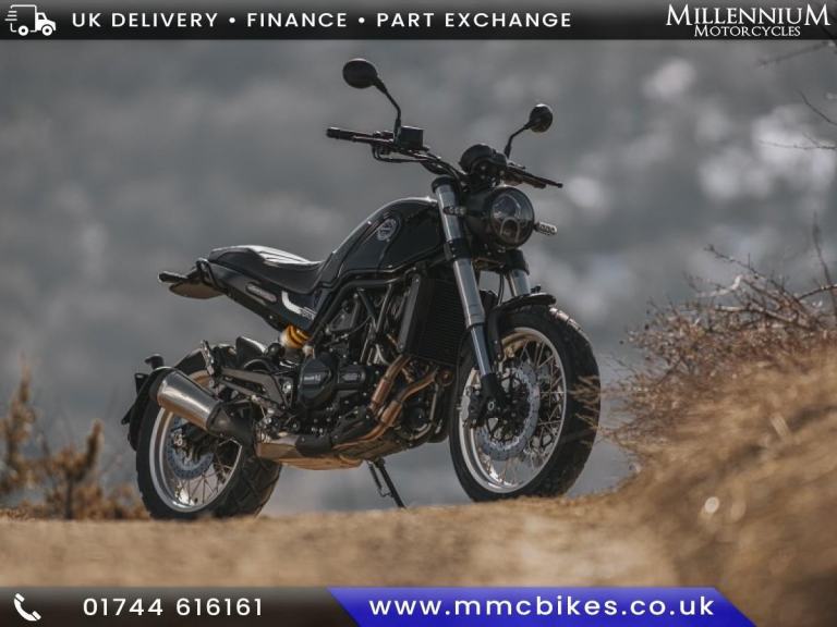 Benelli Leoncino 500 Trail A2 Retro Motorcycle Naked NEW 2024 74 Plate Pre Re...