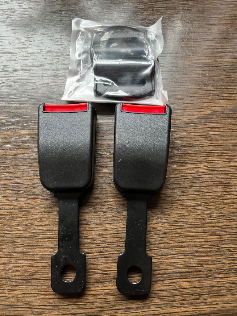 Car seatbelt buckle receiver X2