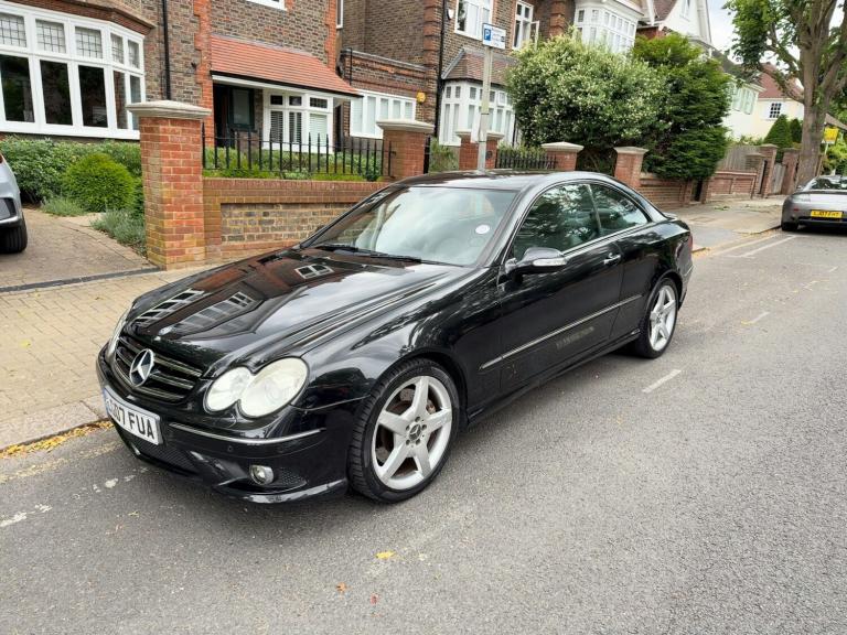 MERCEDES-BENZ CLK 350 AMG SPORT 3.5 V6 PETROL AUTO 2DR COUPE 2007 [07] BLACK