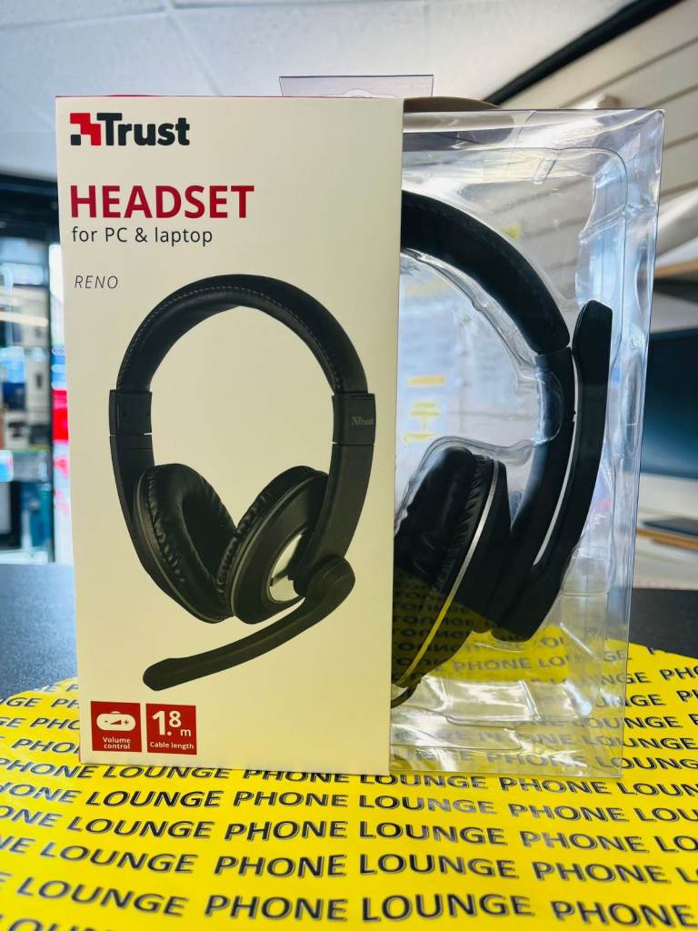 Trust Reno Wired Headset with Mic for PC/Laptop/Gaming/PS4/PS5/XBox and many more