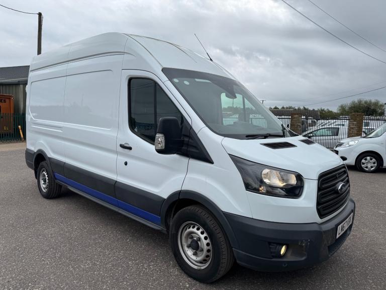 2017 Ford Transit 350 2.0 TDCi L3 H2 LWB Van FWD FSH AIR CON LOW MILES PARKING SENSORS PANEL VAN ...