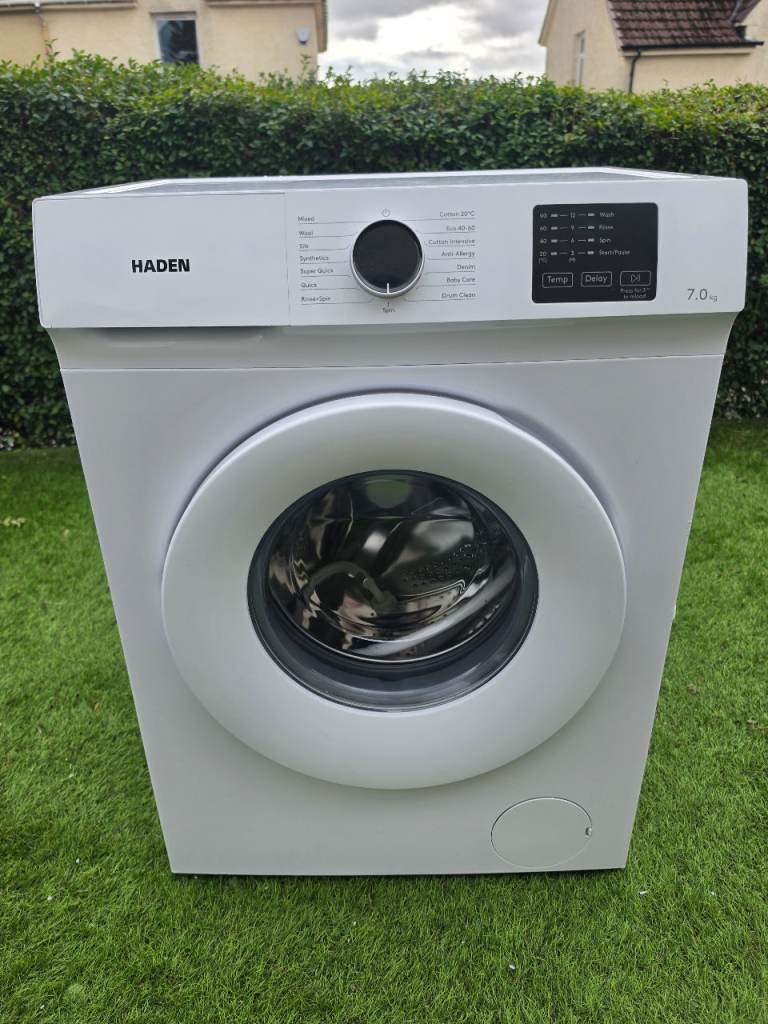 Haden 7kg Washing Machine White Excellent Condition