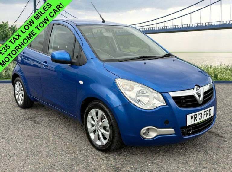2013 Vauxhall Agila 1.2 VVT ecoFLEX SE A/C MPV 5dr Petrol Manual Euro 5 (94 ps) MOTORHOME TOW C M...