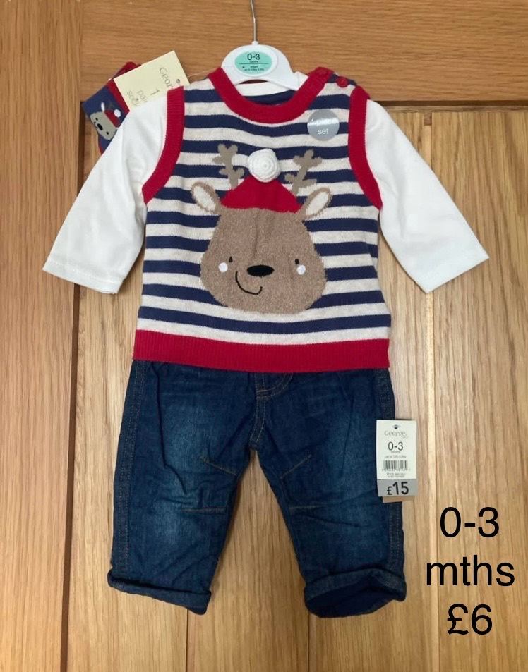 Various Girls/Boys Christmas Outfits