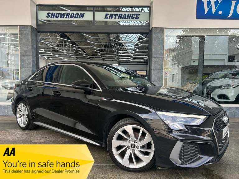 2022 Audi A3 1.0 TFSI 30 S line Saloon Petrol Manual Euro 6 (s/s) (110 ps) 4dr