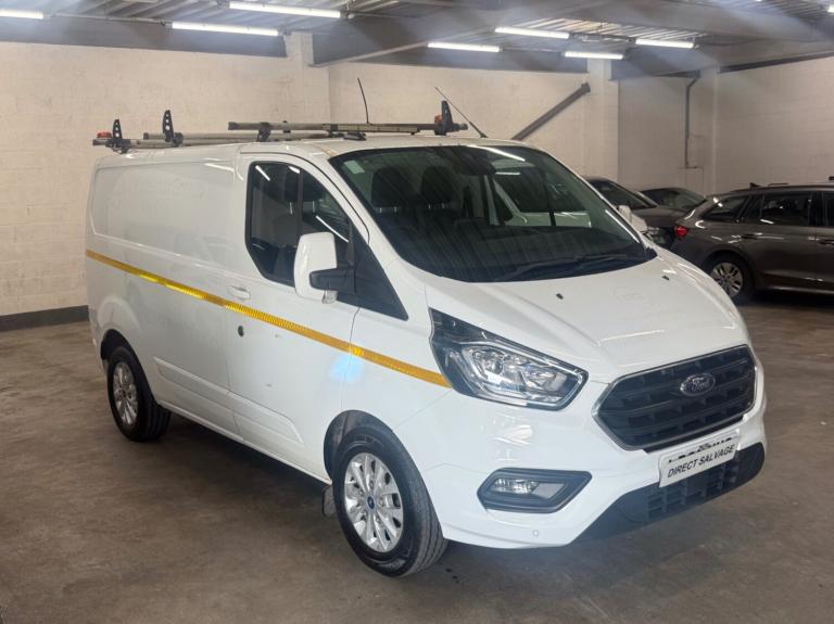 2022 Ford Transit Custom 22 REG Custom 2.0 EcoBlue 130 Limited L1H1 Panel Van No Vat salvage Van ...