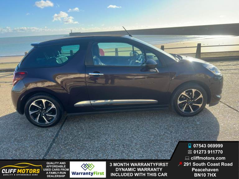 2016 DS DS3 Elegance - New Years MOT - £20 Road Tax - ULEZ Compliant - Convertible