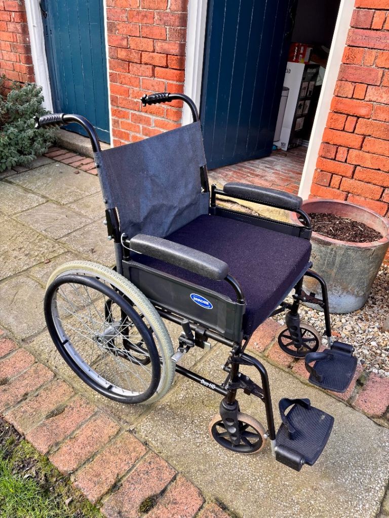 Wheelchair with cushion