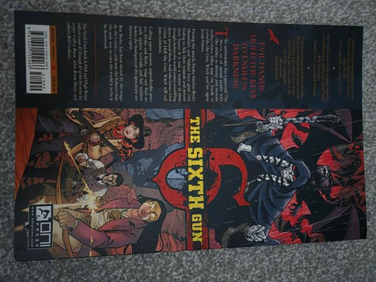 Graphic Novel - The Sixth Gun - Vols 1-5 and 7-8 