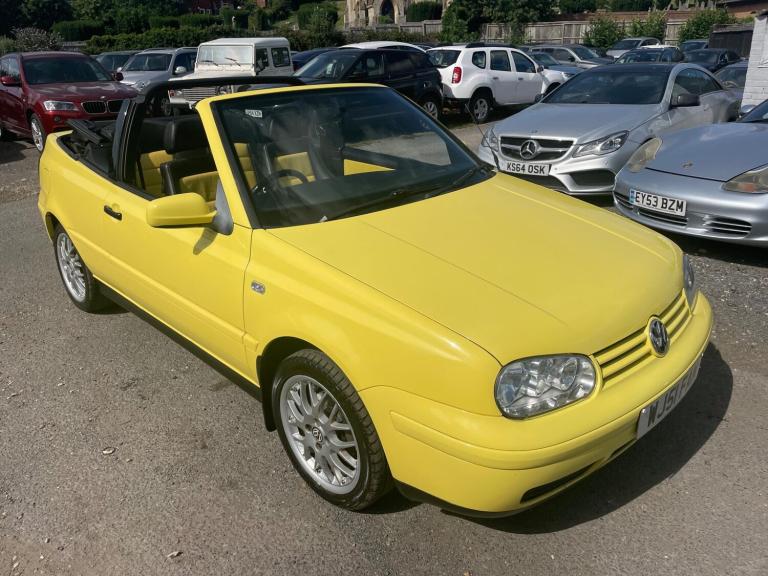 2001 Volkswagen Golf 2.0 Colour Concept 2dr CONVERTIBLE Petrol Automatic