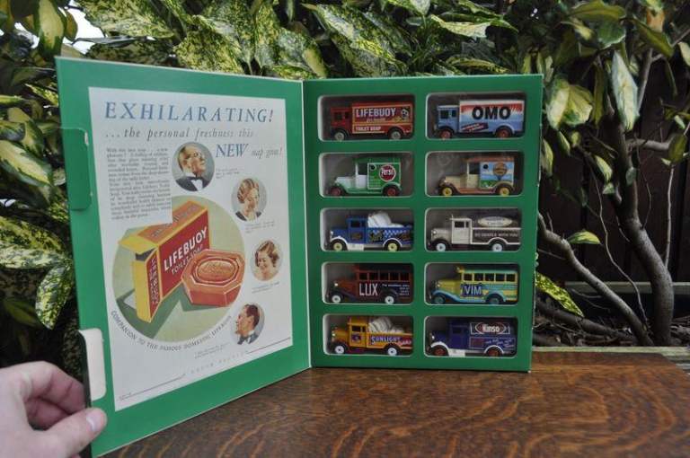 Cameo Unilever Collection, 10 diecast models