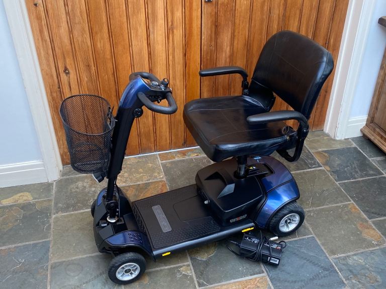 Pride Go-Go Elite Traveller LX Mobility Scooter - Blue