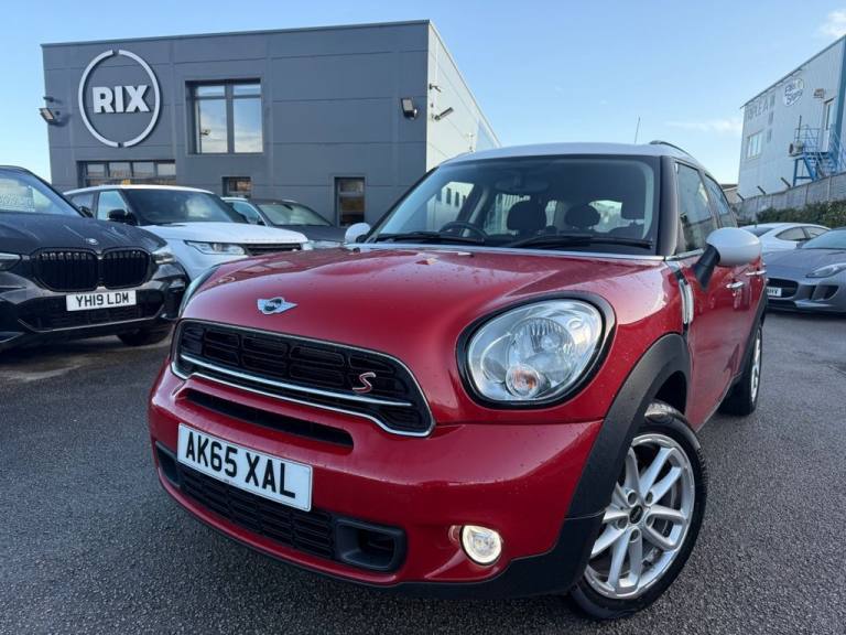 2015 MINI Countryman 2.0 Cooper SD SUV 5dr Diesel Auto-2 OWNER CAR FINISHED IN BLAZING RED WITH  ...