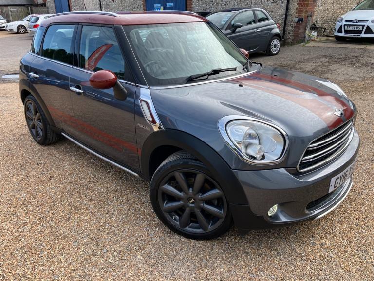 2016 Mini Countryman Cooper 1.6 Park Lane. Petrol. Manual. Rare Model. Px Swap