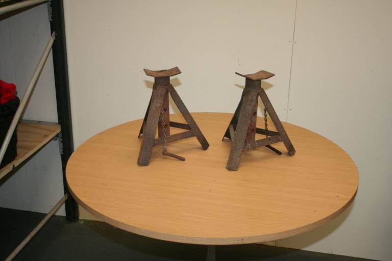 Pair Metal car Jacks