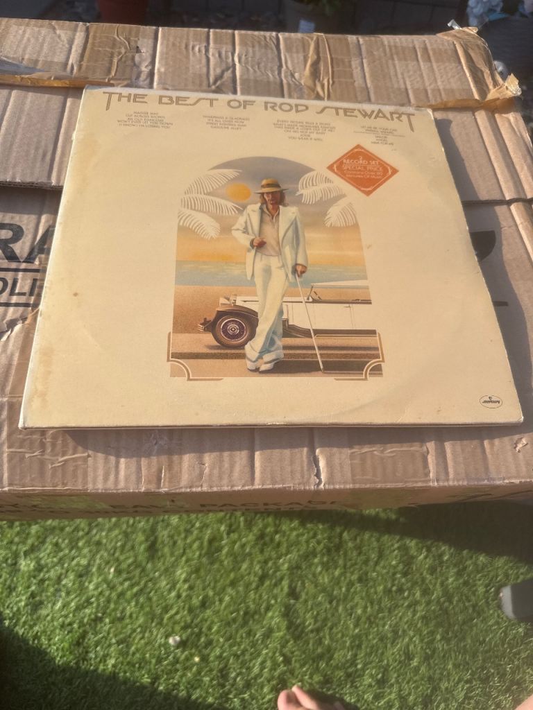 Rod Stewart Vinyl Album – The Best Of Rod Stewart