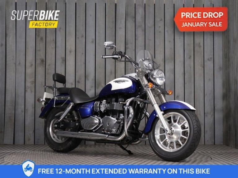 2013 63 TRIUMPH BONNEVILLE AMERICA 865 865 CUSTOM CRUISER PETROL MANUAL (61 PS)