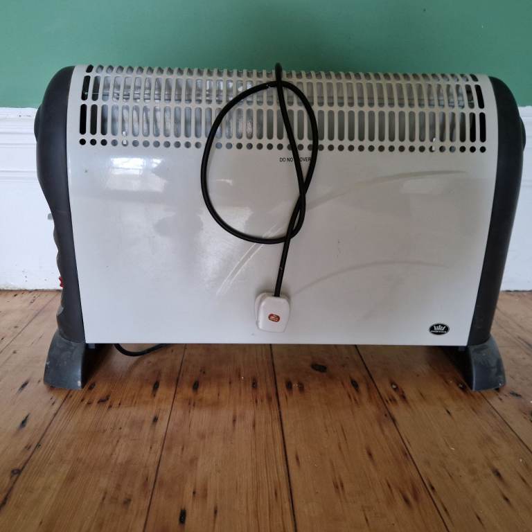 White 2KW Free Standing Home Portable Convector Heater