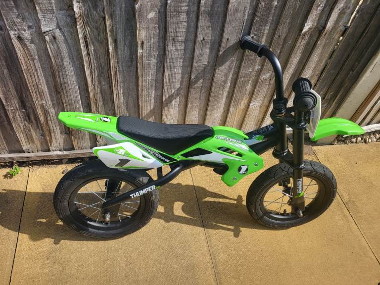 Kids balance bike & helmet 