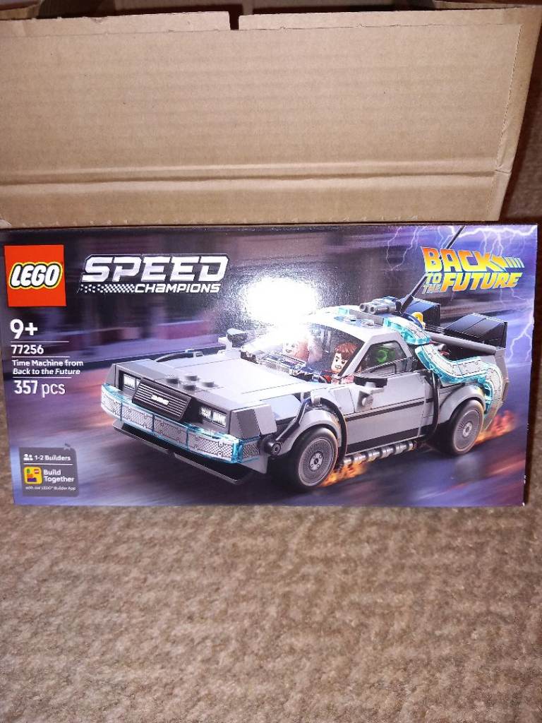 Lego 77256 Speed Champions Delorean Back to the future new sealed 