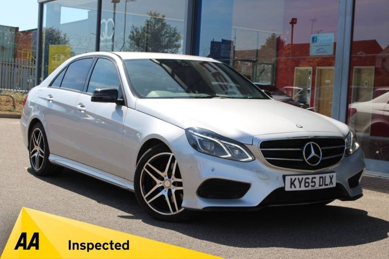 2015 65 MERCEDES-BENZ E CLASS 2.1 E220 BLUETEC AMG NIGHT EDITION SALOON 4DR DIES