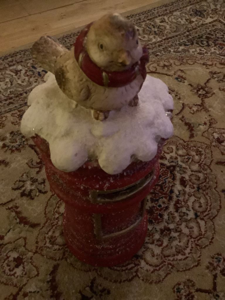 Christmas Letter Box (Letters to Santa) illuminates- in good condition