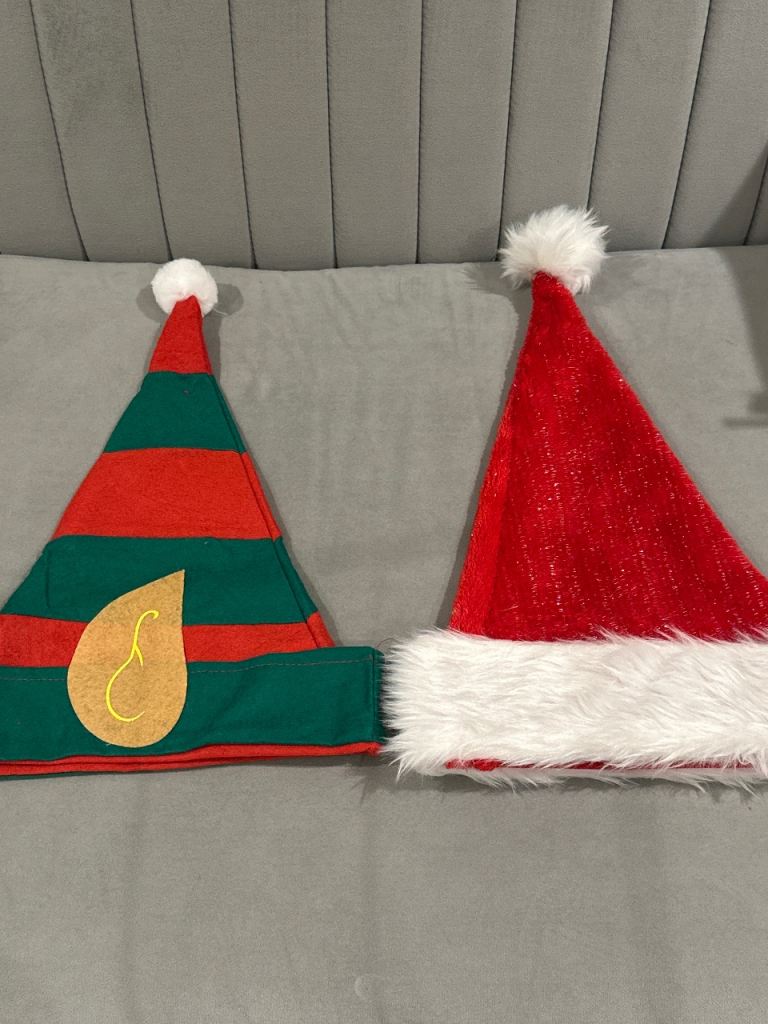Christmas costume hat/ Santa/ Elf