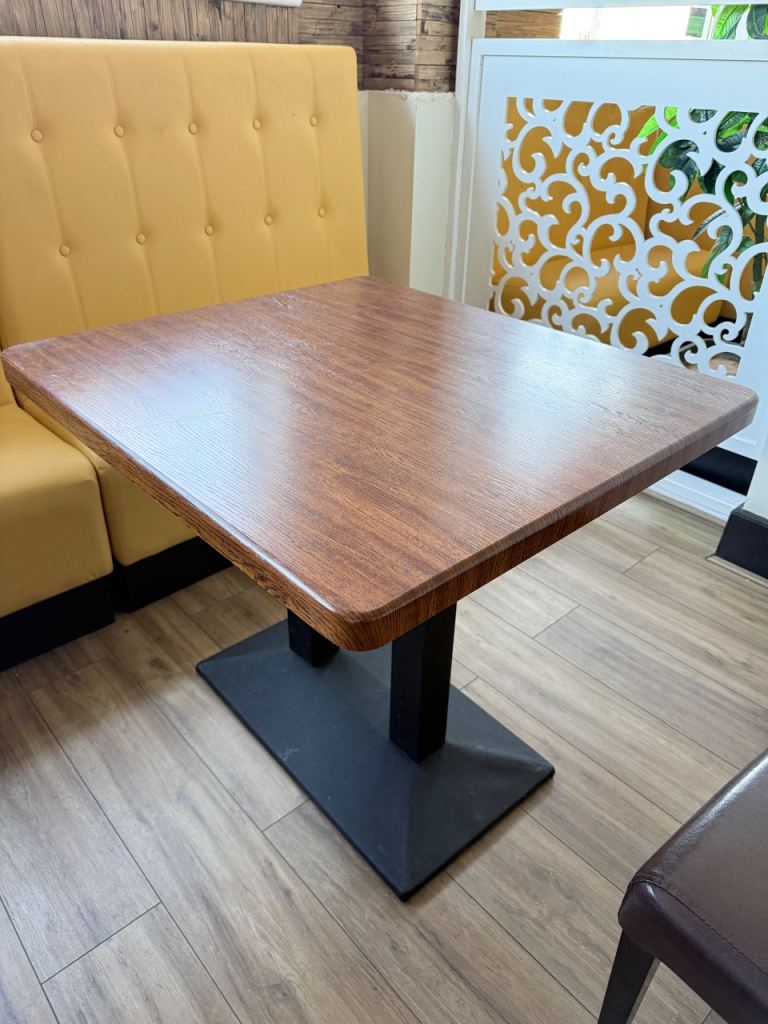 Square Restaurant/Cafe Table – Good Condition