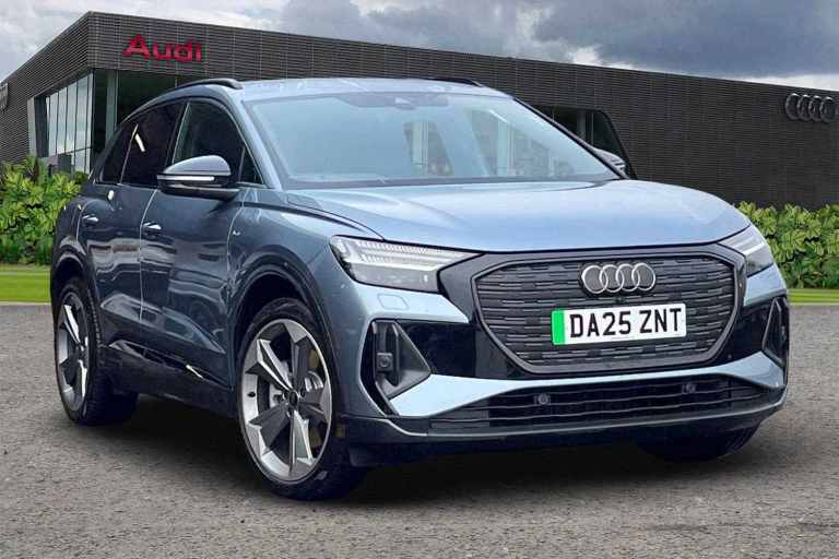 2025 Audi Q4 e-tron 210kW 45 82kWh Black Edition 5dr Auto SUV Electric Automatic