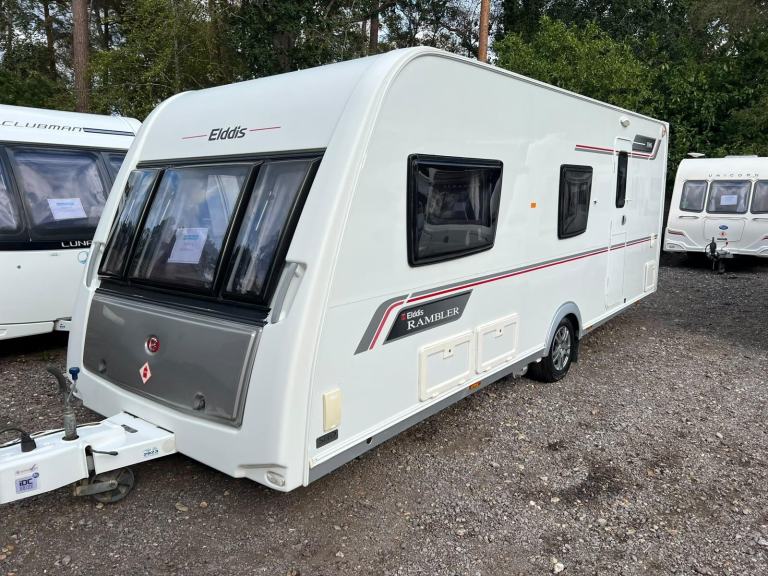 Elddis RAMBLER 19/6 - 2014 - 6 BERTH - FIXED BUNK BEDS - MOTOR MOVER - PRISTINE 