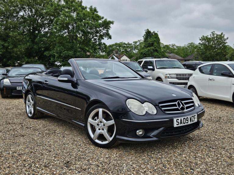 2009 MERCEDES CLK 200K SPORT CONVERTIBLE 1.8 PETROL AUTOMATIC ULEZ COMPLIANT