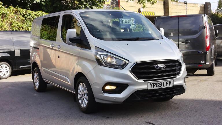 2019 Ford Transit Custom 320 LIMITED L1 SWB 6 SEATER DOUBLE CAB COMBI CREW VAN WITH AIR CONDITION...