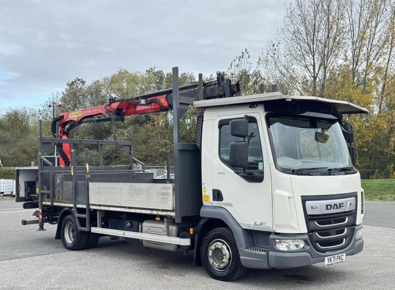 2022 71 plate DAF LF210 4×2 12t Pole Erection Unit Rear Mount Crane Vehicle