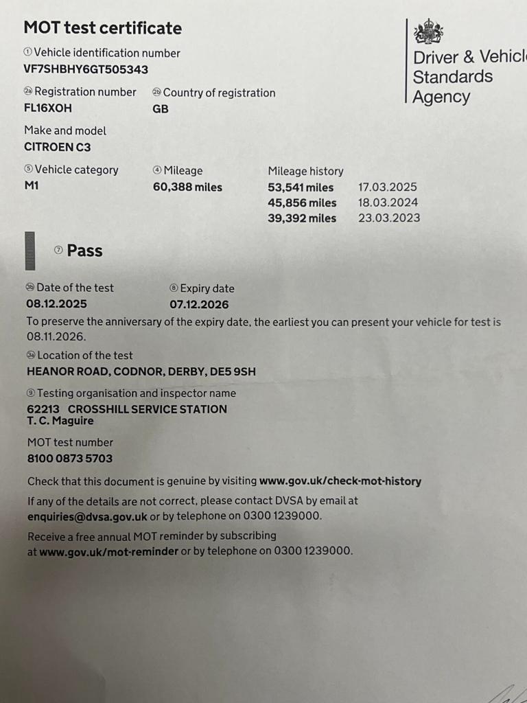 2016 Citroen C3 Picasso 1.6 BlueHDi Platinum 5dr MPV Diesel Manual