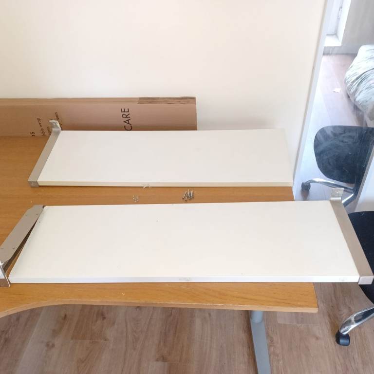 Well used Ikea double Shelf