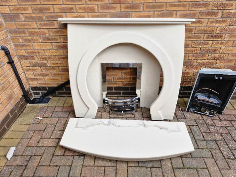 Marble Fire Surrond